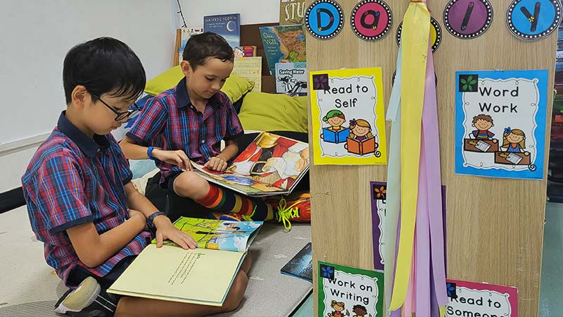 Primary students get their daily dose of reading 